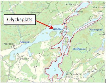 De två förolyckade var på sjön tidigt på dagen, före LLKs olika grupper. LLKs välkommenarrangemang anlände till sjön ca kl 10.