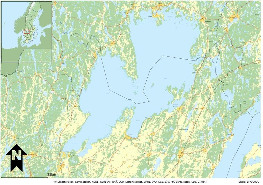 1 Inledning Den allmänna dricksvattenförsörjningen i Lidköpings kommun baseras huvudsakligen på uttag från Kinneviken i sydöstra delen av Vänern.
