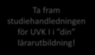 lärarutbildning!