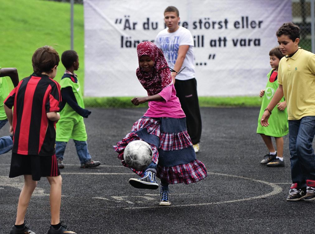 vanligaste idrottaren är 11 år.