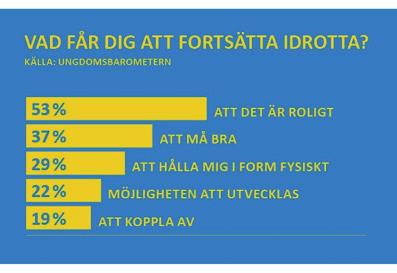 Erbjuds något för de barn/ungdomar som inte vill tävla, utan bara idrotta för att ha roligt och må bra?