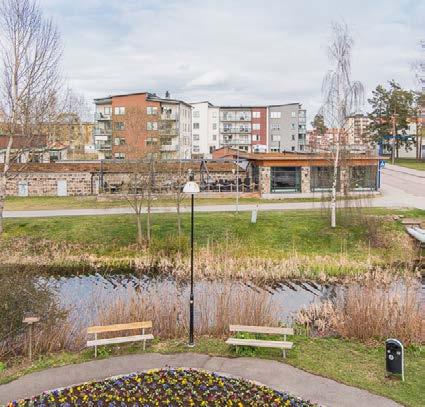 .. 16 Centralt läge vid kanalen Bostäderna får ett mycket attraktivt läge vid kanalen, ett stenkast från centrum med sina