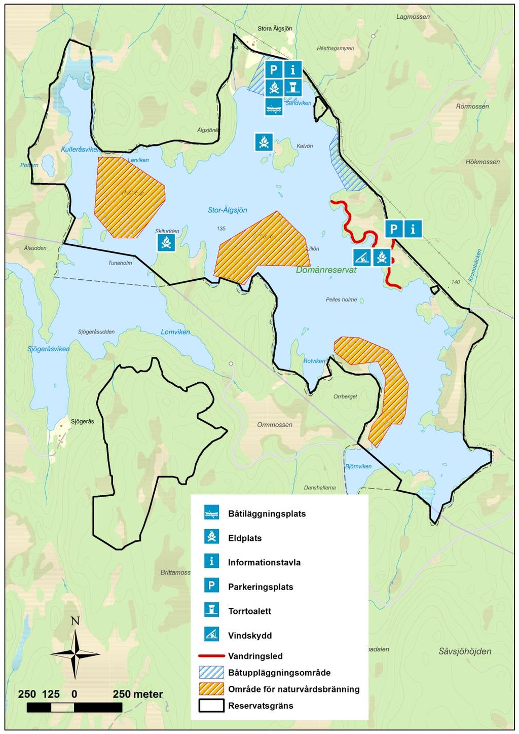 LÄNSSTYRELSEN VÄRMLAND Sida SKÖTSELPLAN BILAGA 2 4(5) Referens 2017-02-27 511-2232-2015 parkering och eldplats. En yta runt parkering och eldstad bibehålls öppen och fri från sly.