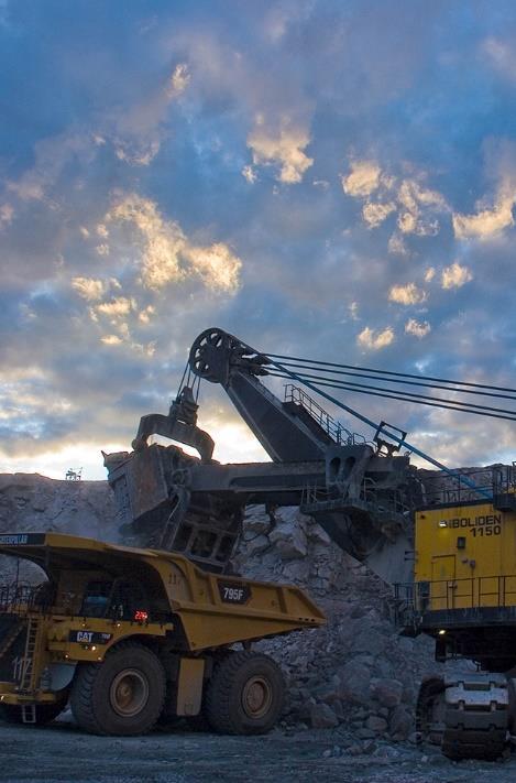 Högre metallpriser och volymer kompenserade, mer än fullt ut, en negativ valutaeffekt och högre kostnader.