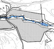 ån Sedimentationskanal Våtmark Utvidgning av åfåra