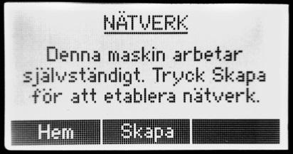 Anslutning av maskiner i nätverk Gör så här då maskiner ska anslutas i nätverk, t.ex. i syfte att använda avfuktarens trycktorkningsdrift: 1. Om maskinerna är inkopplade, stäng av dem.