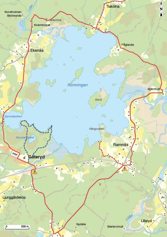 1 6 7 Längd: Blå 3 km.