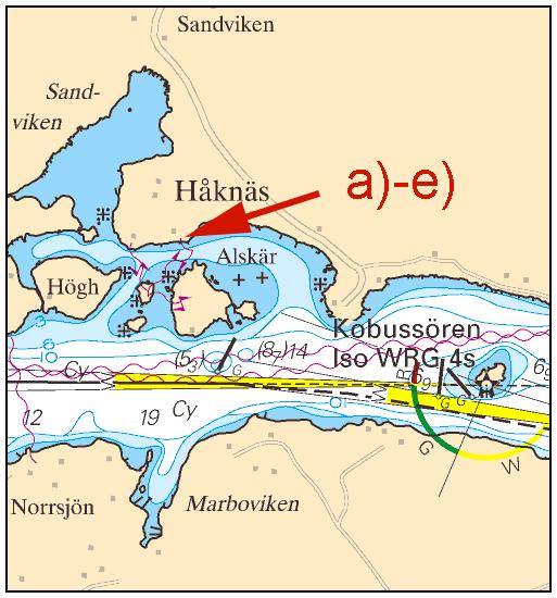 2016-09-22 4 Nr 617 Sjökablar för el Vattenfall. Publ. 20 september 2016 * 11535 (T) Sjökort: 616, 6163 Sverige. Norra Östersjön. O om Utö. Skjutvarning. 28 september 2016.