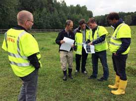 Så här gick arbetet till Våtmarker och planteringsytor i betesmark A För att få en bra etablering av växter, det vill säga så att planterade växter trivs och vill växa i ett