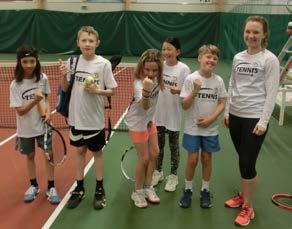Team Stockholm/Next Generation, 12 år Syfte: Utbilda juniorerna i träningsmiljö. Stimulera till att fortsätta spela och träna tennis och främja ett livslångt intresse.