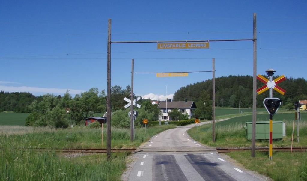 I tillrinningsområdet till Håby vattentäkt finns ett flertal vägar av varierande storlek.