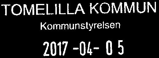 Ystads kmmun Revisinen TOMELILLA KOMMUN Kmmunstyrelsen 2017 -Oi- O 5 Diarienr Tiil kmmunfullmäktige i Simrishamn, Sjöb, Tmelilla ch Ystads kmmuner Revisinsberättelse för Sydöstra Skånes