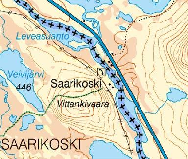 Saarikoski Området hade nyttjats av samer under lång tid och redan i 1500- talskällor omnämns Rounala lappby.