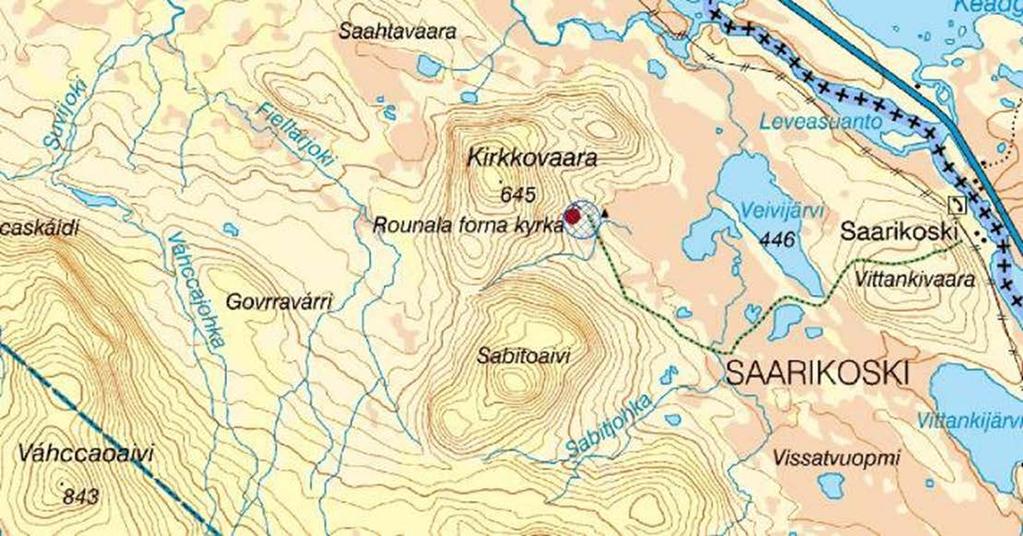 Områdets historia Rounala kapell uppfördes troligen under 1500- talets senare hälft som en av de första kyrkobyggnaderna i Torne lappmark.