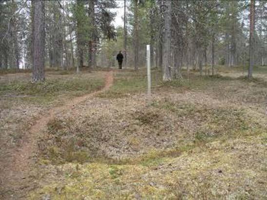 Man kan tydligt se hur groparna stänger av passager i terrängen. Fornlämningsområdet i Vivungi har ett högt kulturhistoriskt värde. Fornlämningarna skyddas av kulturminneslagen.