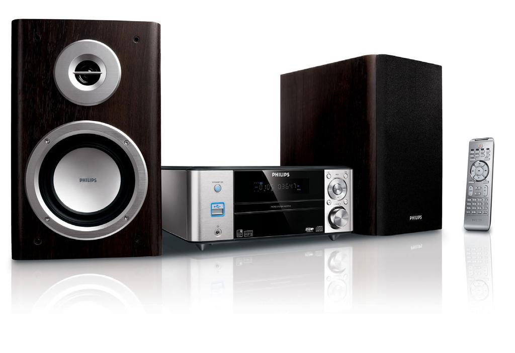 Micro Hi-Fi System MCM710 Register your product and get support at www.philips.