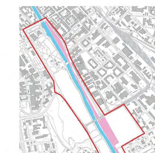 MARKANVÄNDNING Bilaga 8 b Småbåtshamn Området direkt söder om den nya föreslagna bilbroförbindelsen utgör en viktig plats då stadens utvecklas söderut.