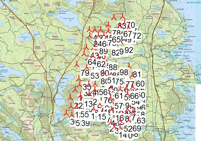 WindPRO version 2.9.207 pr 203 lternativa placeringar 203-07-9 6:2 / nvändarlicens: SWECO Energuide B PRK - Huvudresultat Beräkning: 3306000_03_lternativ_placering Vakmodell N.O. Jensen (RISØ/EMD) Beräkning Inställningar Läge för lufttäthetsberäkning Resultat för VKV på navhöjd Lufttätheten i förhållande till standard Navhöjd över havet ö.