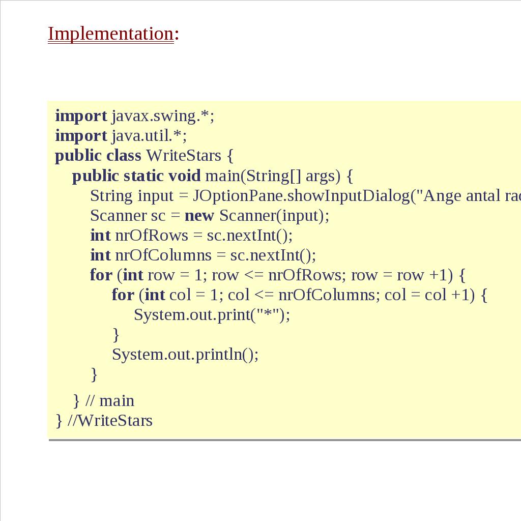 Iteration: do-satsen I en while-satsen beräknas testuttrycket inför varje varv i loopen. I en do-satsen beräknas testuttrycket efter varje varv i loopen.