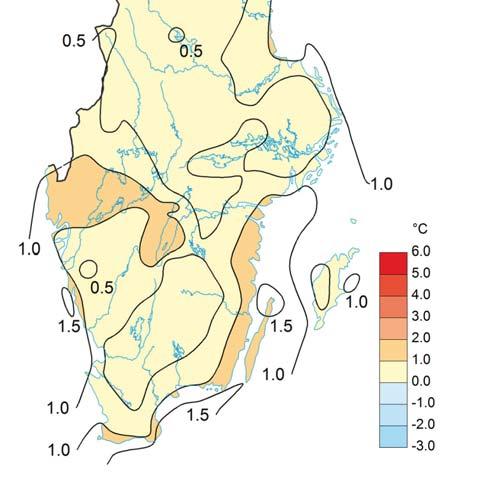 AVVIKELSE MEDELTEMPERATUR APRIL MÅNAD Temperatur & nederbörd Månaden startade med en varm