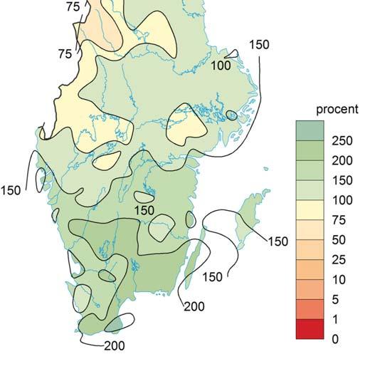 Framförallt i första halvan av juni. Sommarmånaden var ovanligt blåsig med starka byvindar.