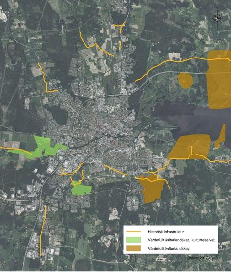 GRÖNSTRATEGI FÖR ÖREBRO KOMMUN 49 Större områden och