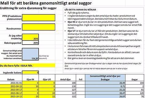 18 Utbetalning för extra djuromsorg för suggor Du behöver söka utbetalning När du har ett åtagande för djurvälfärdsersättningar behöver du söka utbetalning samma år för att få din ersättning.