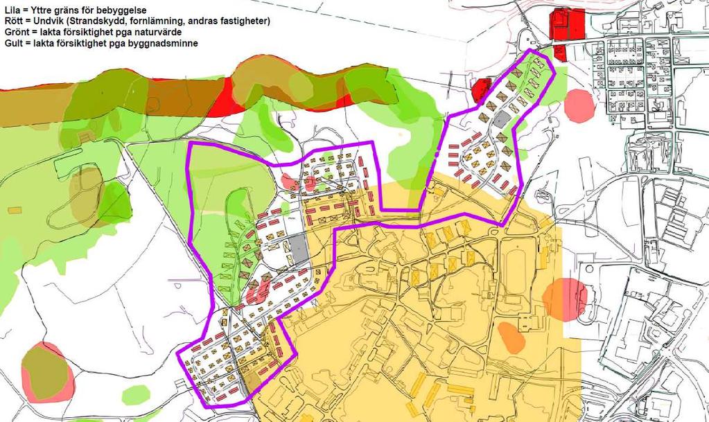 FAS MTU LOMMARSTRANDEN. Planerad bebyggelse Upp till 0 lägenheter och ett antal småhus planeras i området.