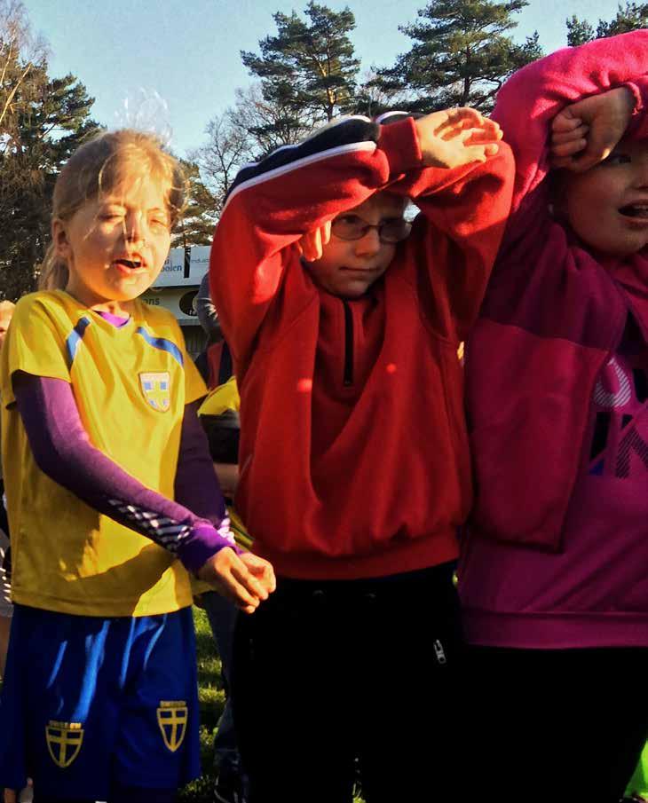 KNATTEVERKSAMHETEN 7-9 År På ett lekfullt och engagerat sätt skall vi få barnen att tycka det är roligt med träningen i SSK, och därigenom lägga