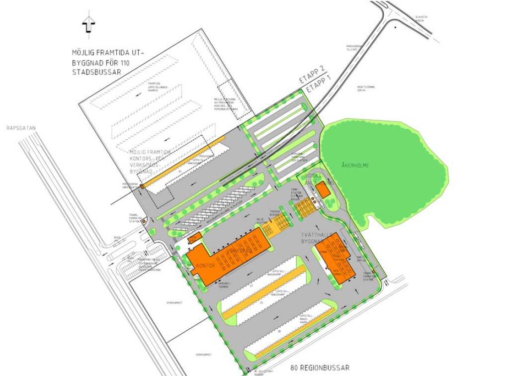 För större delen av planområdet gällde tidigare detaljplanen för östra Fyrislund del 1 (dnr 2006 20042) som vann laga kraft 2010-07-28.