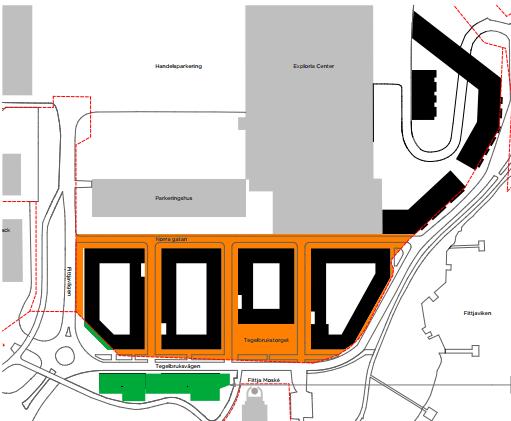 BOTKYRKA KOMMUN Samhällsbyggnadsförvaltningen Planenheten PLANBESKRIVNING 2018-10-22 33 [39] 2016:440 De markområden vilka planläggs som kvartersmark för teknisk