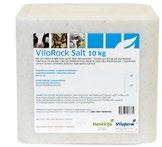 selen 25 5 E-vitamin mg/kg 2000 Förpackning: 20 kg hink VILOROCK VITA Saltsten innehållande spårämnen för husdjur, tillverkad av natursalt Innehåller förutom salt även