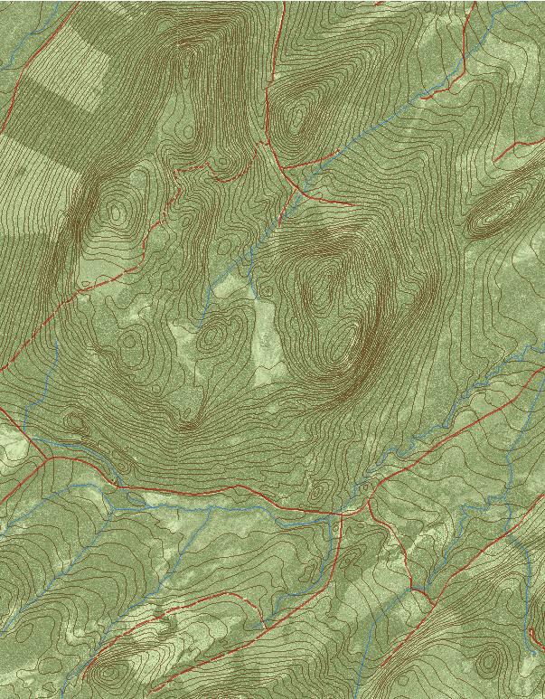 Bilaga B Naturreservatet Blåkölen Äldre avgränsning Skala 1:25 000 Copyright Lantmäteriet 2009.