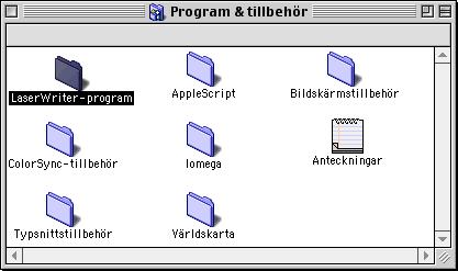 2 Klicka på Ansluta gränssnittskabeln och installera drivrutinen/programmet i menyn för Inledande installation. 5 Öppna symbolen Macintosh HD. Om denna skärm visas ska du välja gränssnitt.