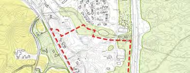 Bebyggelseområen Markanvänning Planen föreslår bebyggelse i en småskalig stasmiljö me nya