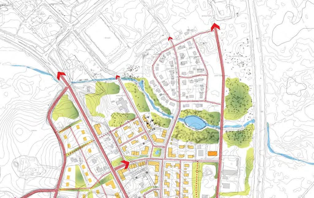 1231) Skiss - framtia utveckling västerut viare lanering krävs, skissen är basera å ett älre