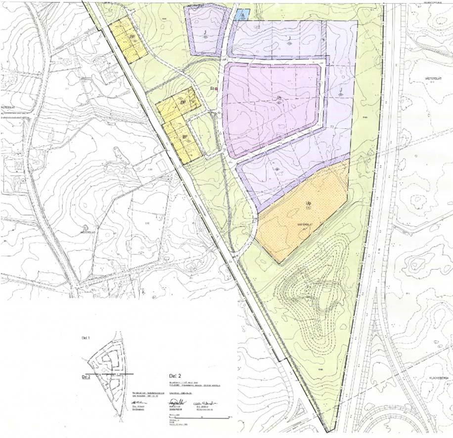 836) Program för lanområet I lanrogram för norra Kalmar sta, från 2007, ekas områet ut för framtia bostäer. Programmet innehåller enbart översiktliga rekommenationer.