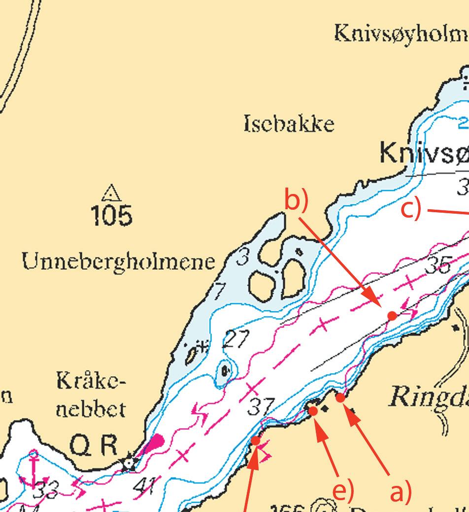 Nr 315 14 * 6515 Sjökort/Chart: 937 Sverige. Skagerrak. NO om Svinesund. Ringdalsfjorden.