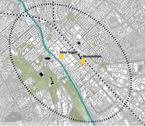 Avgränsning Planeringstödet omfattar enbart de större och mest strukturpåverkande projekten på gata och allmänn plats och inte övriga tekniska system som fjärrvärme, el och avlopp.