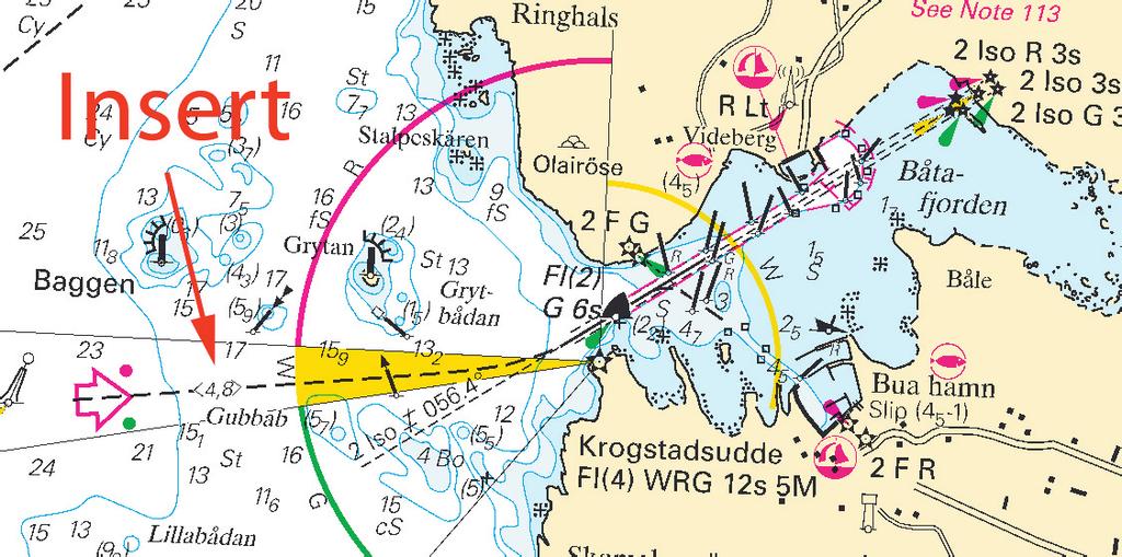 Leddjupgåendet till Ringhals minskas från 5,3m till 4,8m.