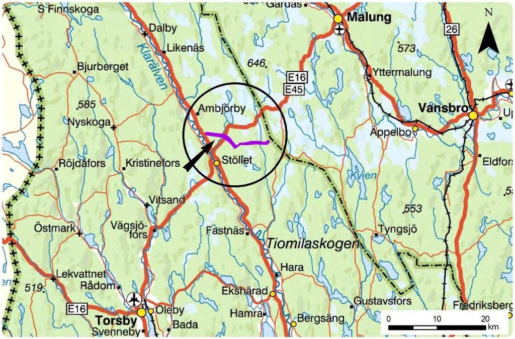 Uppdrag och syfte Ecocom AB har på uppdrag av wpd Scandinavia AB utfört en kulturmiljöutredning vid Stöllsäterberget i Torsby kommun under september 2017.