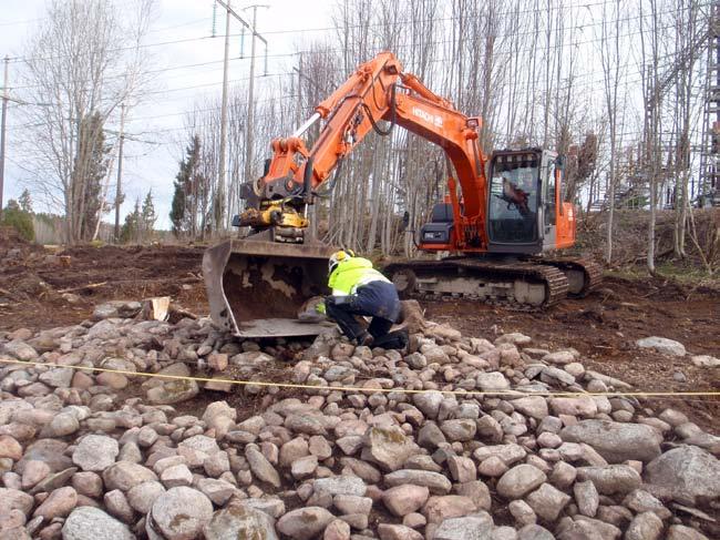 EN ENSAMLIGGANDE STENSÄTTNING MED CENTRAL GROP VID Getebolsviken i södra Värmland RAÄ 73, Tibble 2:12, By