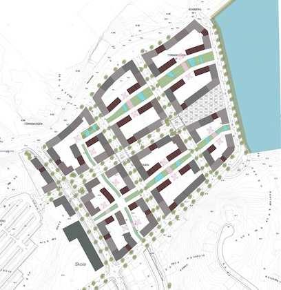 2016-11-04 5 (6) Figur 2. Bebyggelsestruktur Väsjö torg Tidplan och utbyggnadsordning Den första markförsäljningstävlingen i Väsjö torg har genomförts för ett kvarter.