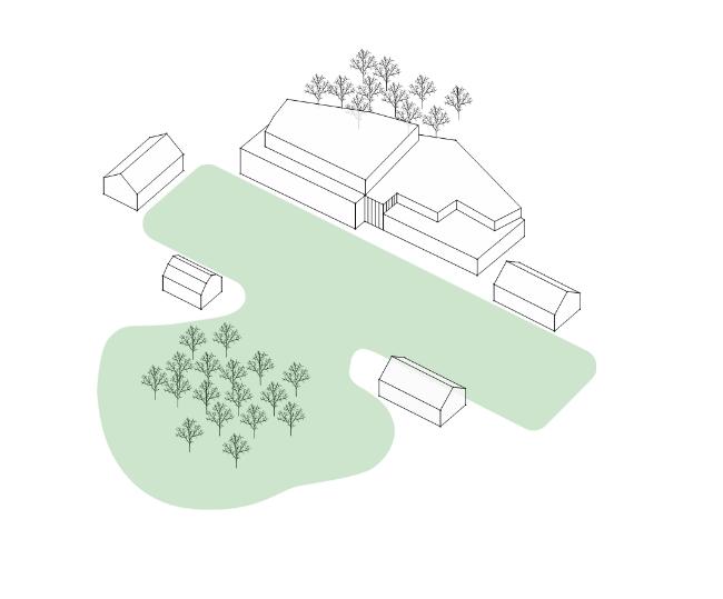 Sid 9(14) Alternativ 3 I alternativ 3 byggs skolan som en sammanhållen skola för åk F-5 med ca 600 elever, fördelade på en huskropp. Kapaciteteten på skolan ökar därmed med cirka 180 platser.