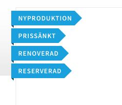 Flaggning Flaggan Nyproduktion väljer du genom att välja PÅ Under