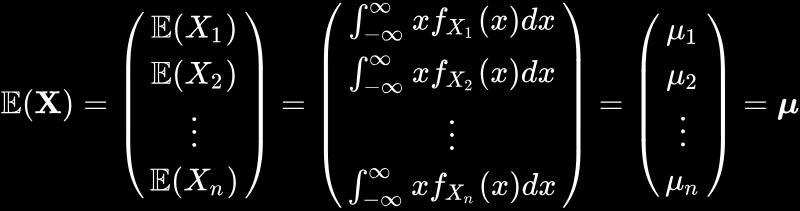En flerdimensionell slumpvariabel är helt enkelt flera endimensionella variabler