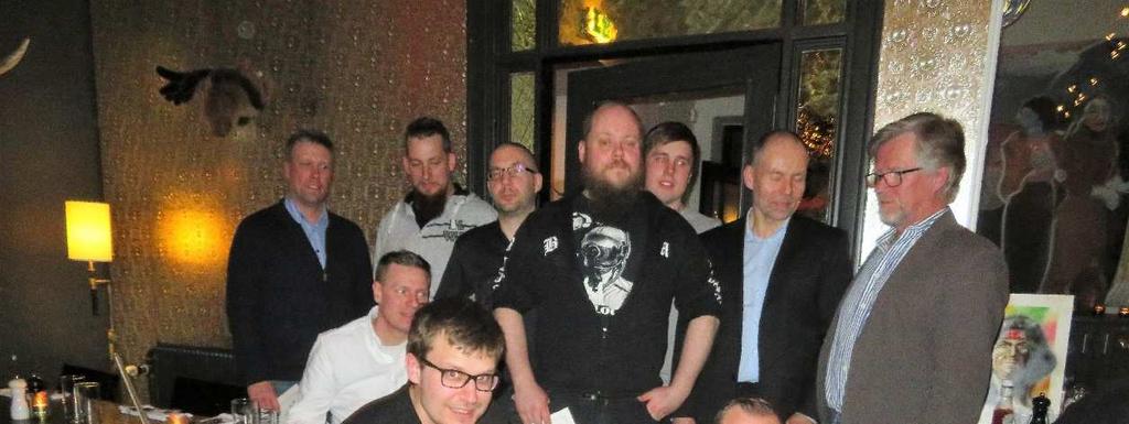 för av Stefan Pettersson från P&L. Stefan kunde tyvärr inte närvara. Vi gratulerar till diplomen och tackar Raumaster samt TeknoSavo för en utsökt middag.