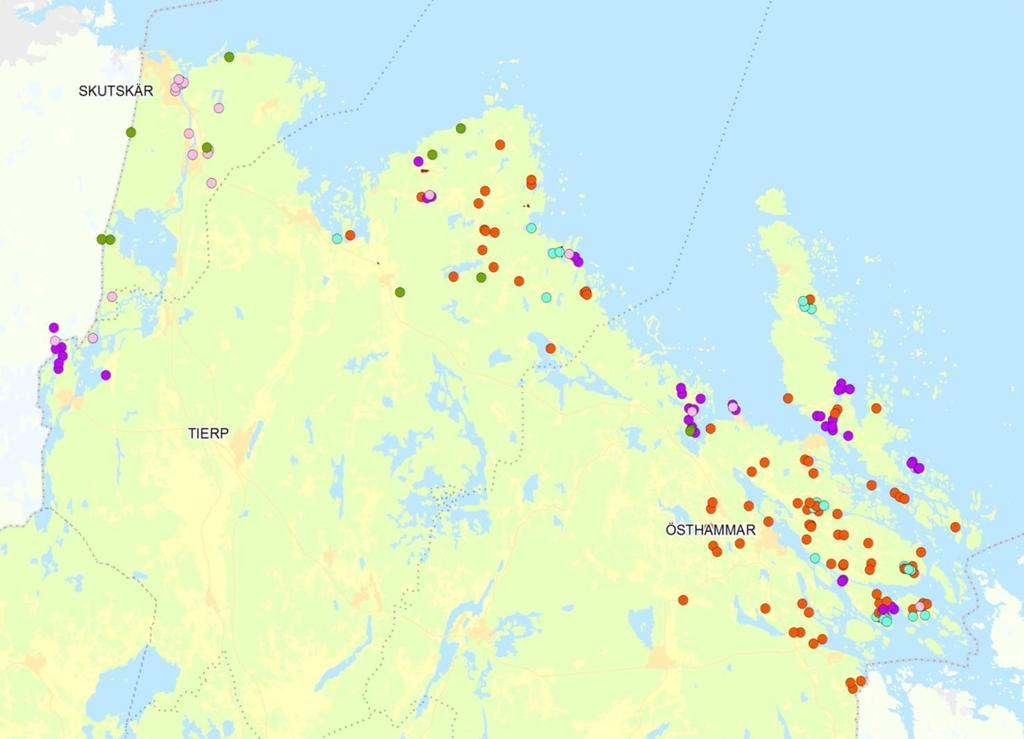 Restaureringar 2001-2016 Roslagshagar + Dalälven Ängs- och