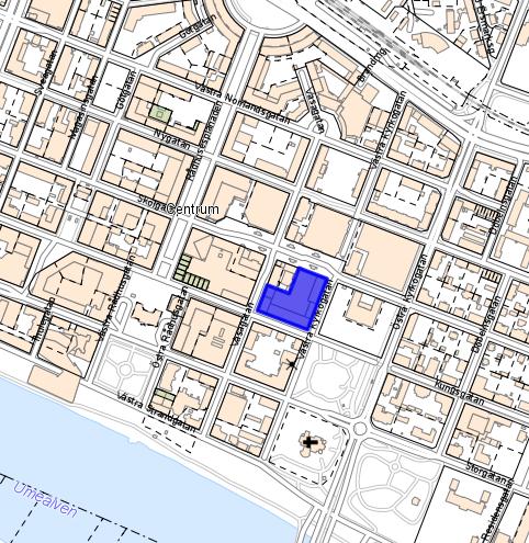 Behovsbedömning Sida 1 av 8 Diarienummer: BN-2016/01122 Datum: 2016-11-08 Handläggare: Nelli Nilsson för fastigheten Vale 17 inom Centrum i Umeå kommun, Västerbottens län Behovsbedömning av