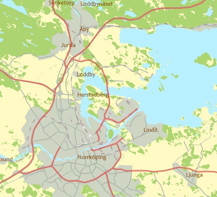 1.4.3 Kommunal nivå Norrköpings kommun har tagit fram egna riktlinjer som ska gälla som del i kommunens översiktsplan.
